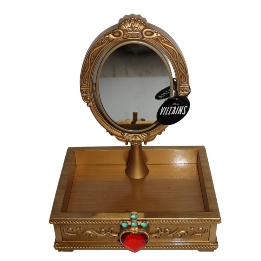 Bath & Body Works Disney VILLAINS Evil Queen Magic Mirror Body Care Tray LIGHTS